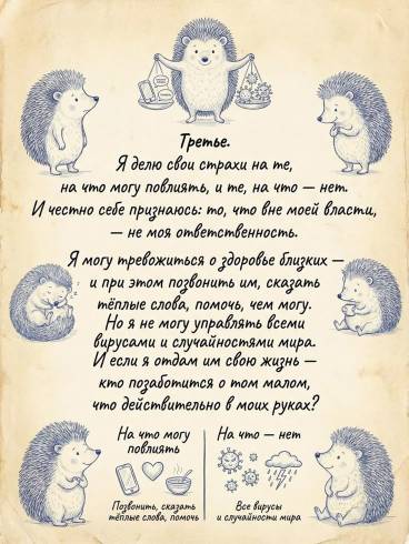 как справиться с тревогой